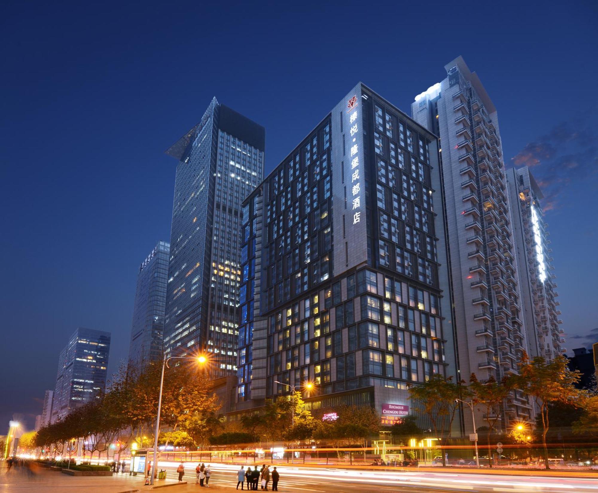 Rhombus Park Aura Chengdu Hotel Exterior photo